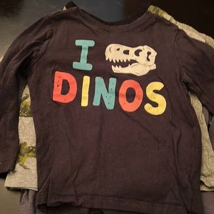 Lot of 7 Old Navy Lon Sleeve Tees 2T